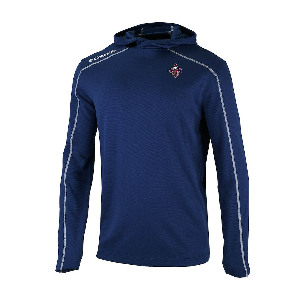 New Orleans Pelicans Omni-Wick Shotgun Pullover Hoodie Navy