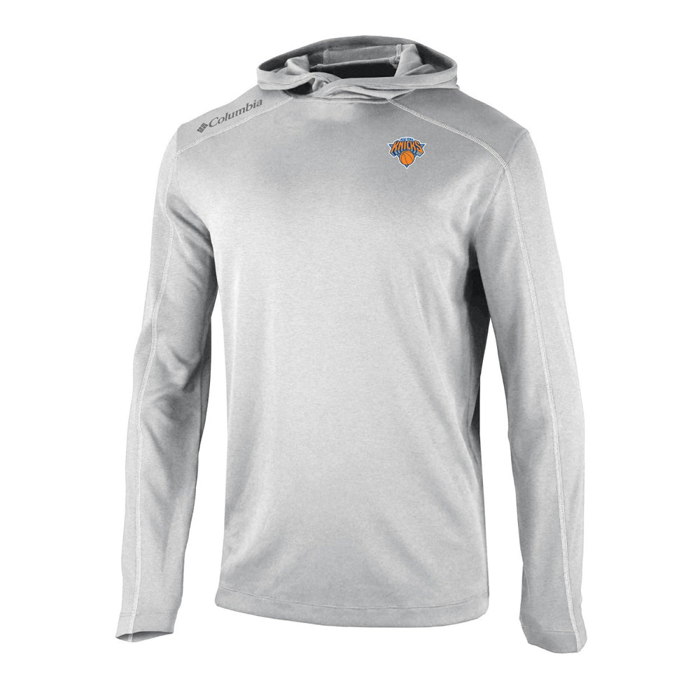 New York Knicks Omni-Wick Shotgun Pullover Hoodie Gray