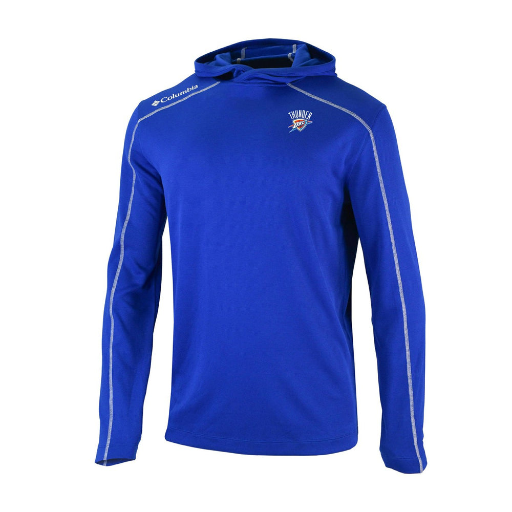Oklahoma City Thunder Omni-Wick Shotgun Pullover Hoodie Blue