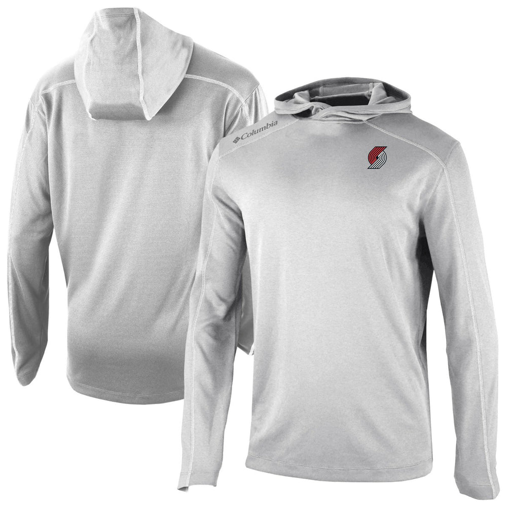 Portland Trail Blazers Omni-Wick Shotgun Pullover Hoodie Gray