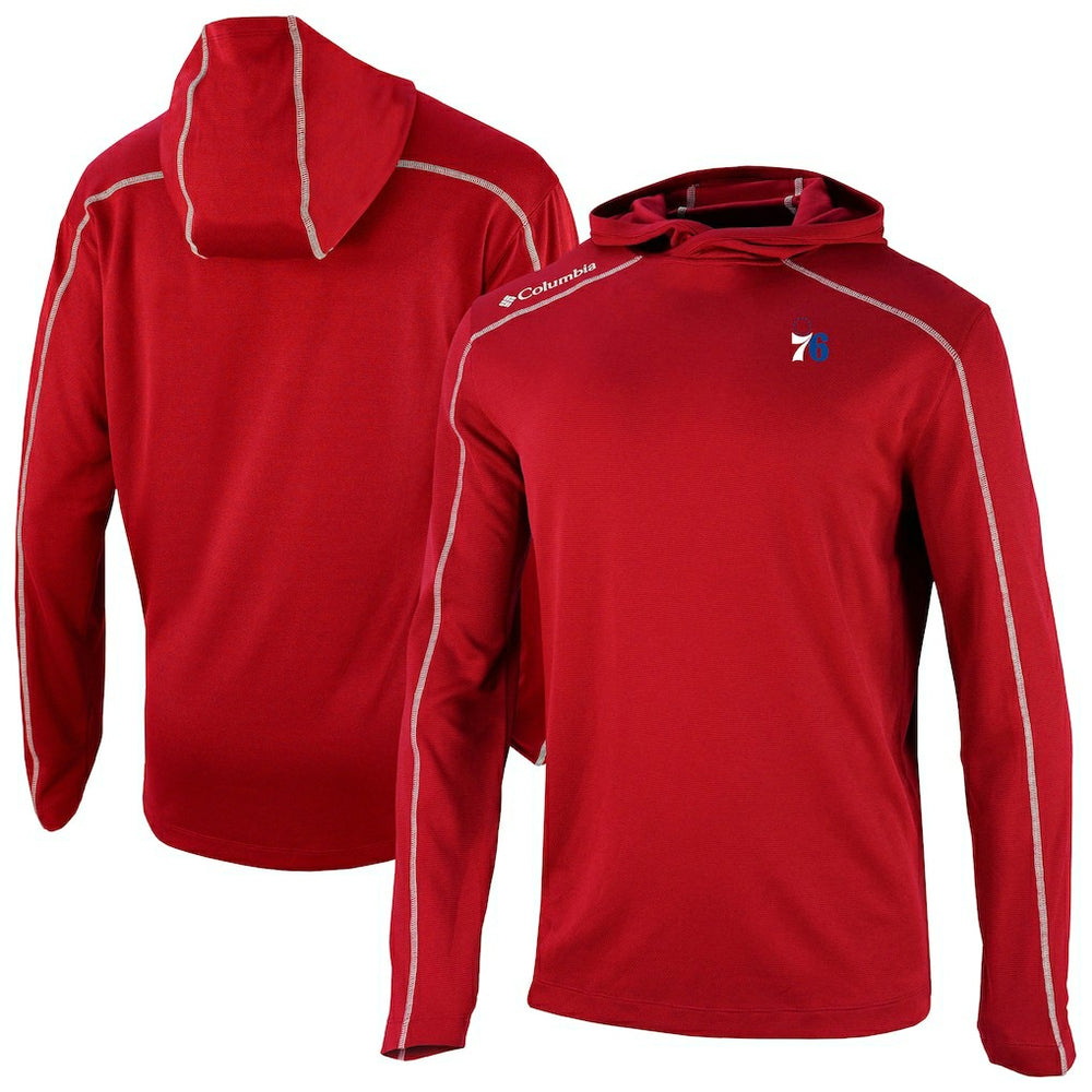 Philadelphia 76ers Omni-Wick Shotgun Pullover Hoodie Red