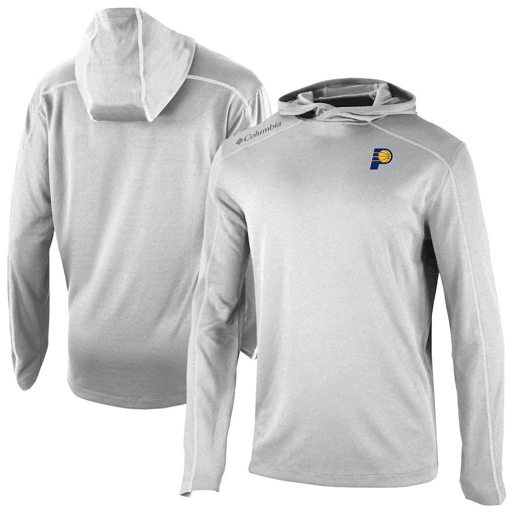 Indiana Pacers Omni-Wick Shotgun Pullover Hoodie Gray