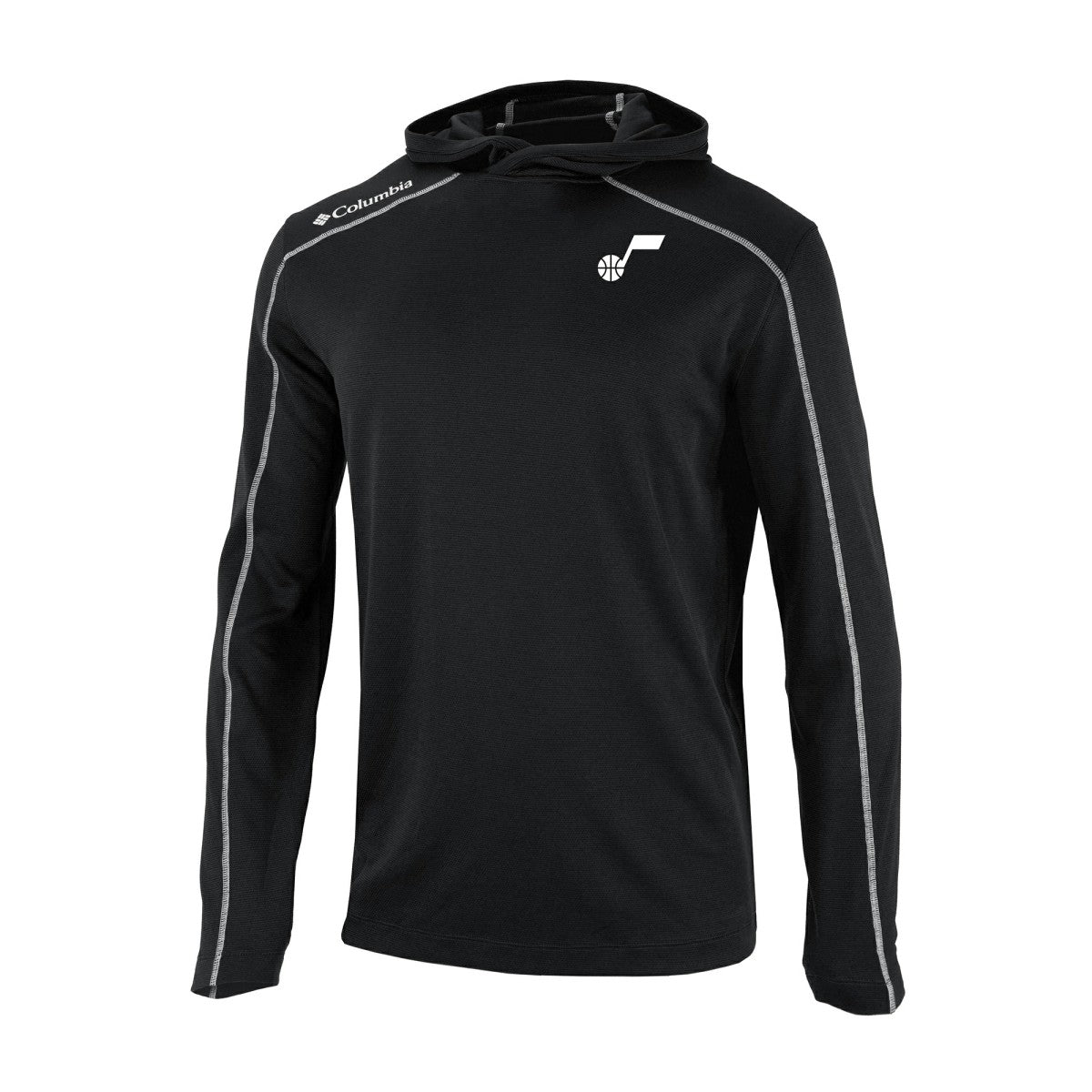 Utah Jazz Omni-Wick Shotgun Pullover Hoodie Black