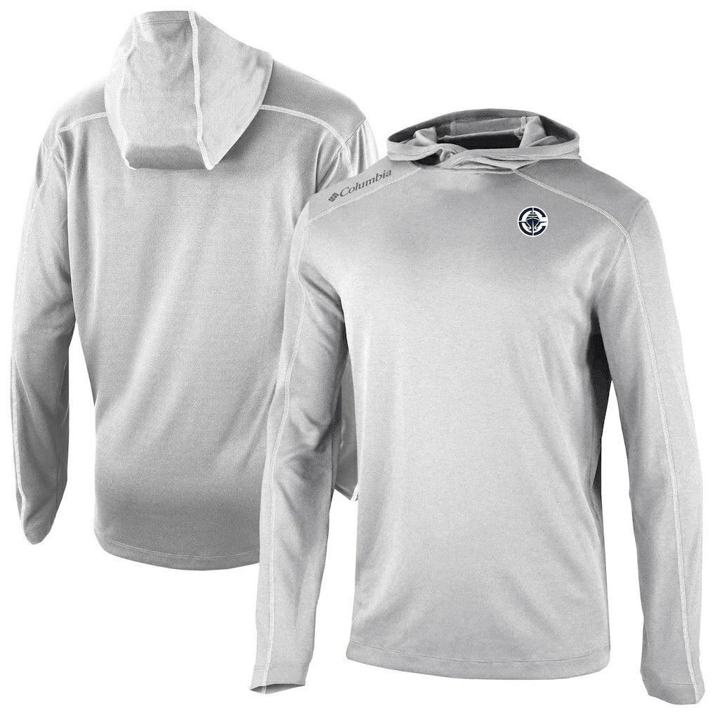 LA Clippers Omni-Wick Shotgun Pullover Hoodie Gray