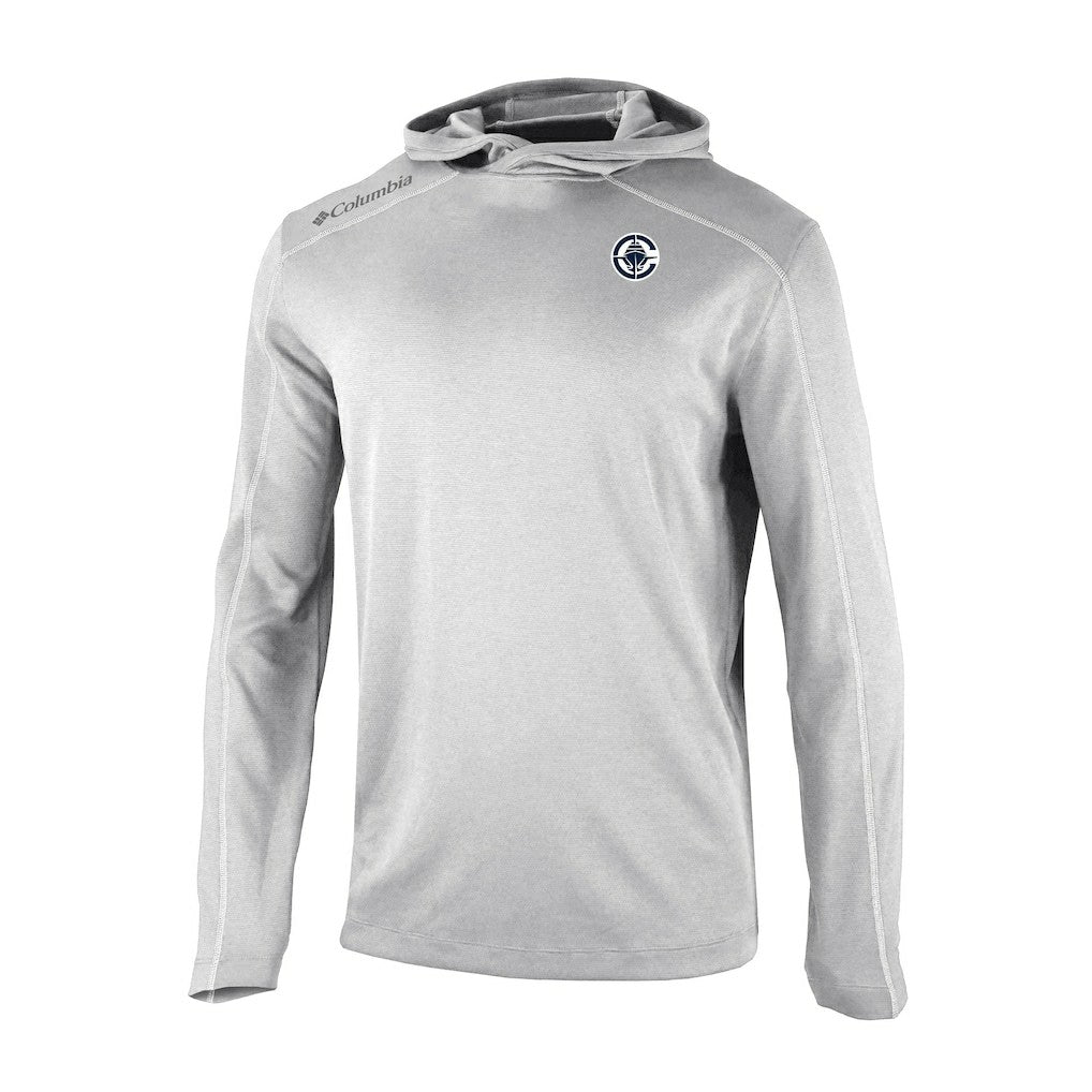 LA Clippers Omni-Wick Shotgun Pullover Hoodie Gray