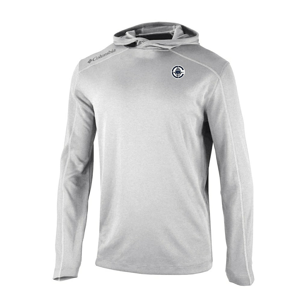 LA Clippers Omni-Wick Shotgun Pullover Hoodie Gray