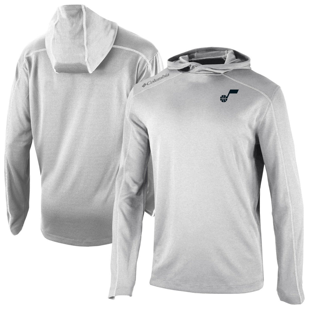 Utah Jazz Omni-Wick Shotgun Pullover Hoodie Gray