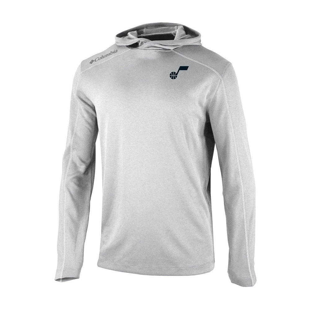 Utah Jazz Omni-Wick Shotgun Pullover Hoodie Gray