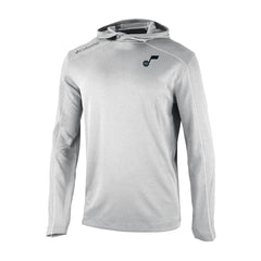 Utah Jazz Omni-Wick Shotgun Pullover Hoodie Gray