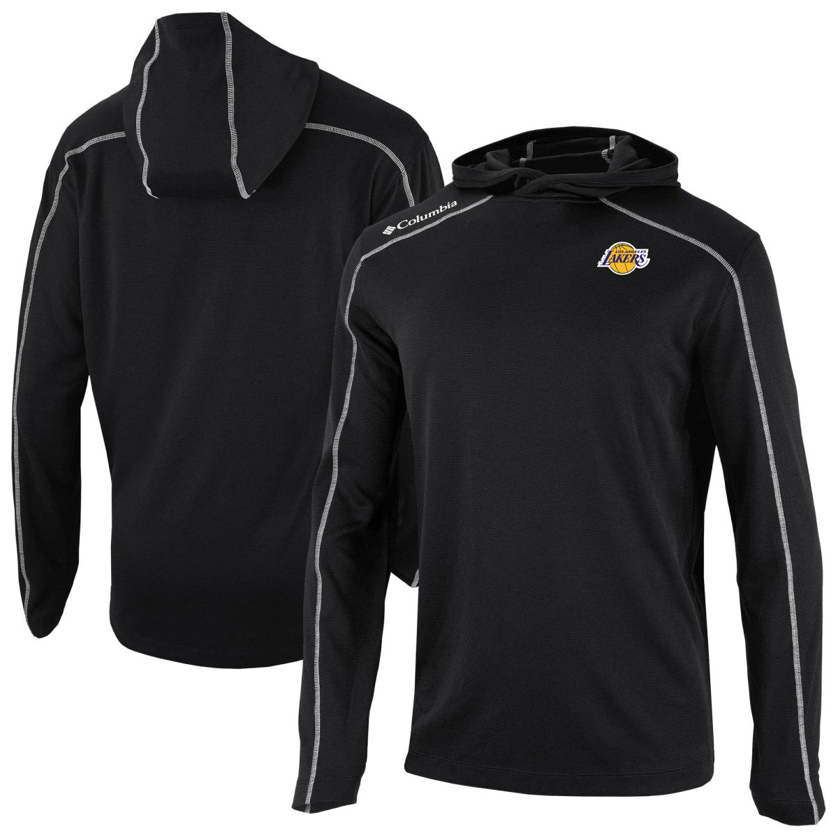Los Angeles Lakers Omni-Wick Shotgun Pullover Hoodie Black