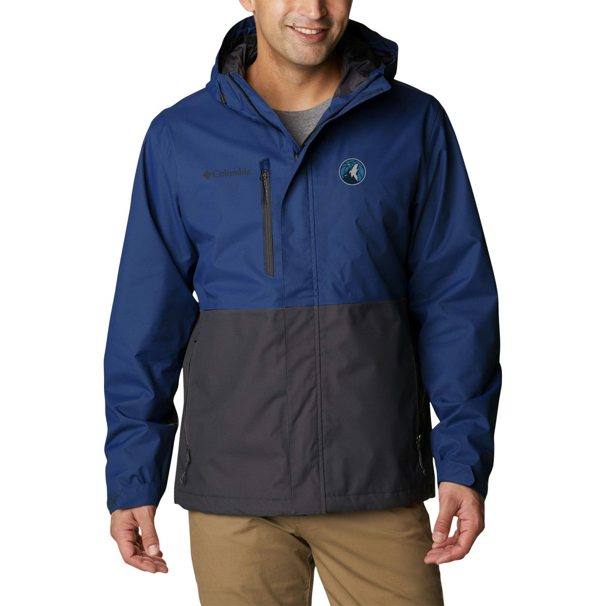 Minnesota Timberwolves Omni-Tech Hikebound Full-Zip Jacket Navy