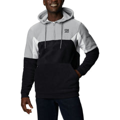 Utah Jazz Men's Lodge Quarter-Zip Hoodie Black