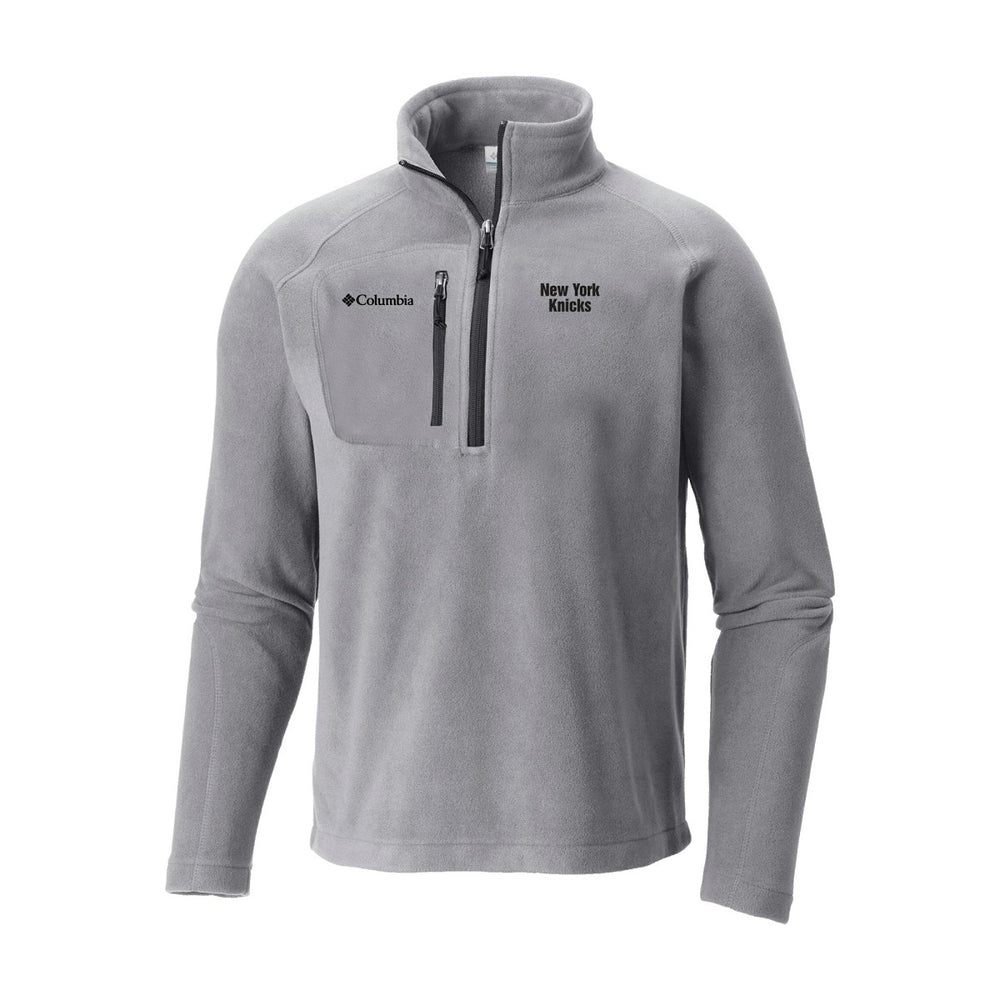 New York Knicks Fast Trek III Half-Zip Fleece Pullover Gray