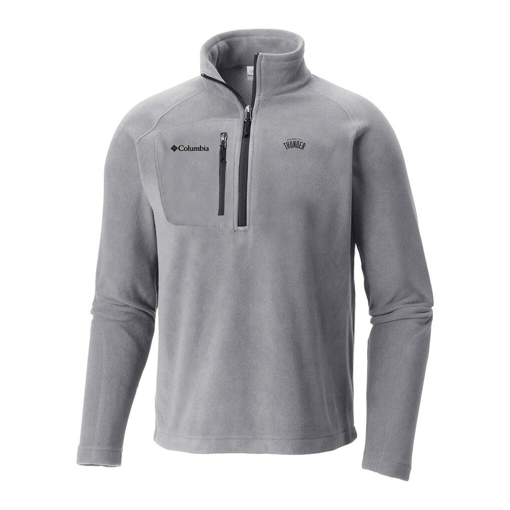 Oklahoma City Thunder Fast Trek III Half-Zip Fleece Pullover Gray