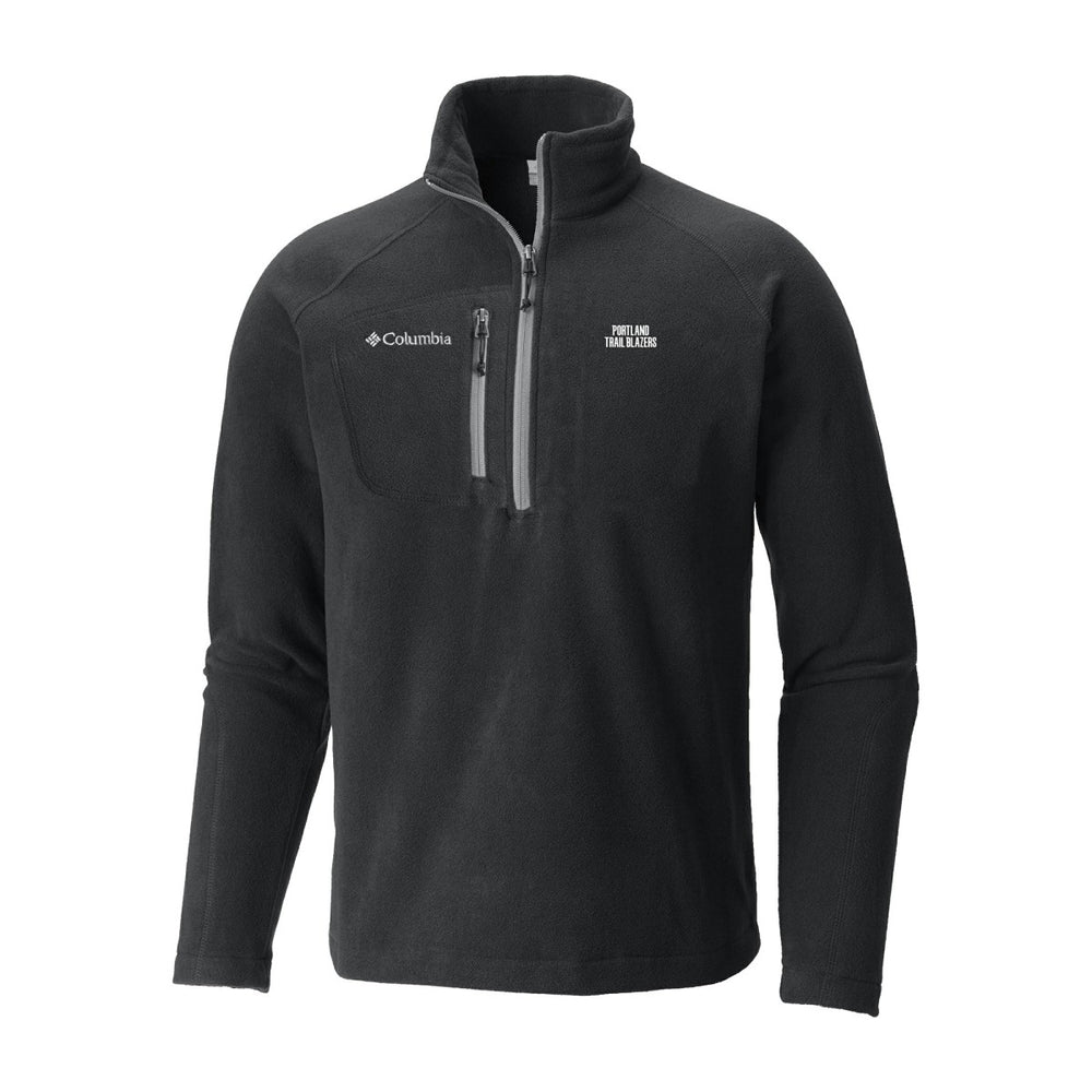 Portland Trail Blazers Fast Trek III Half-Zip Fleece Pullover Black