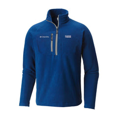 Philadelphia 76ers Fast Trek III Half-Zip Fleece Pullover Blue
