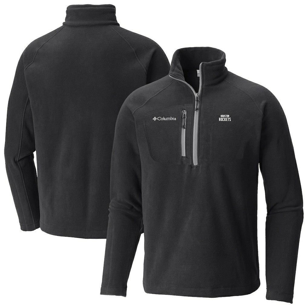 Houston Rockets Fast Trek III Half-Zip Fleece Pullover Black