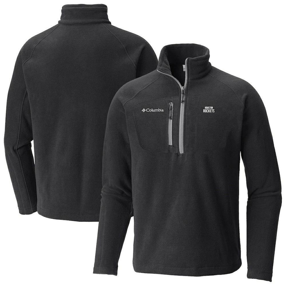 Houston Rockets Fast Trek III Half-Zip Fleece Pullover Black