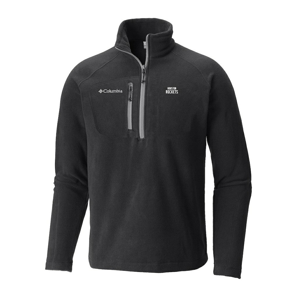 Houston Rockets Fast Trek III Half-Zip Fleece Pullover Black