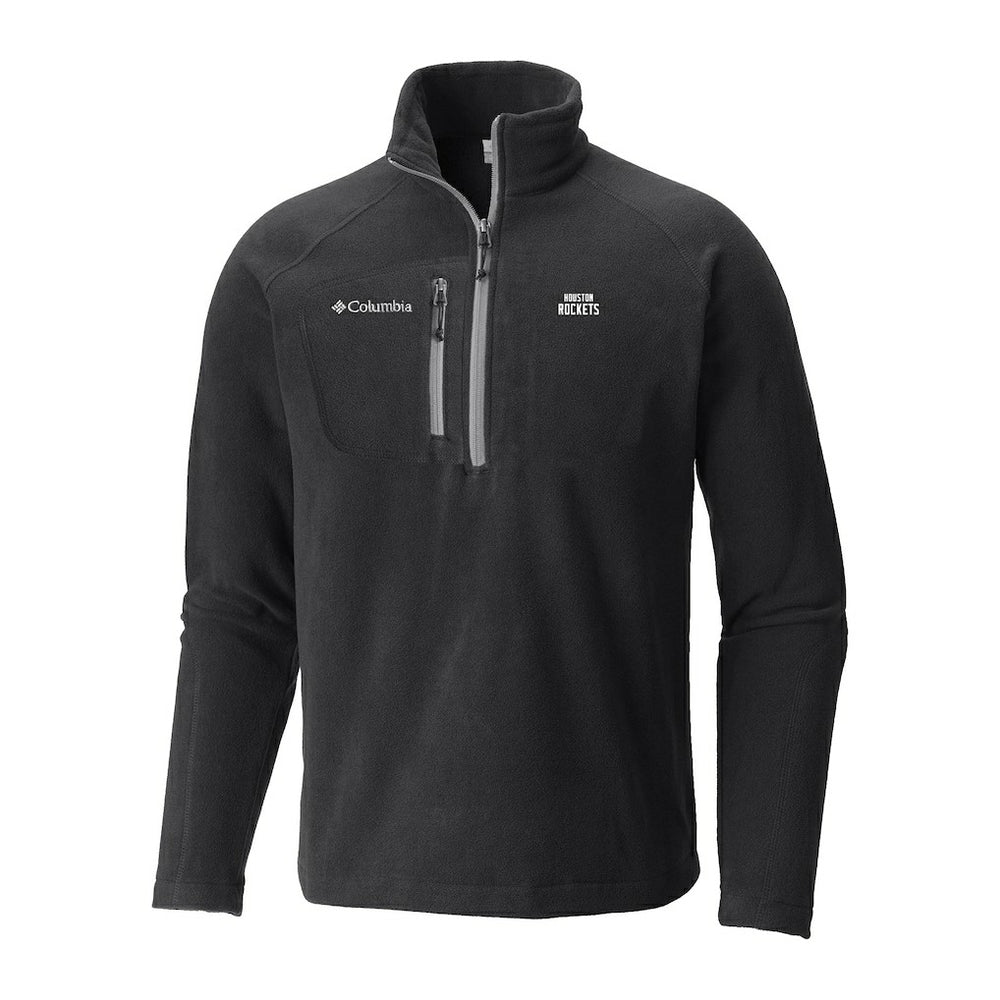Houston Rockets Fast Trek III Half-Zip Fleece Pullover Black