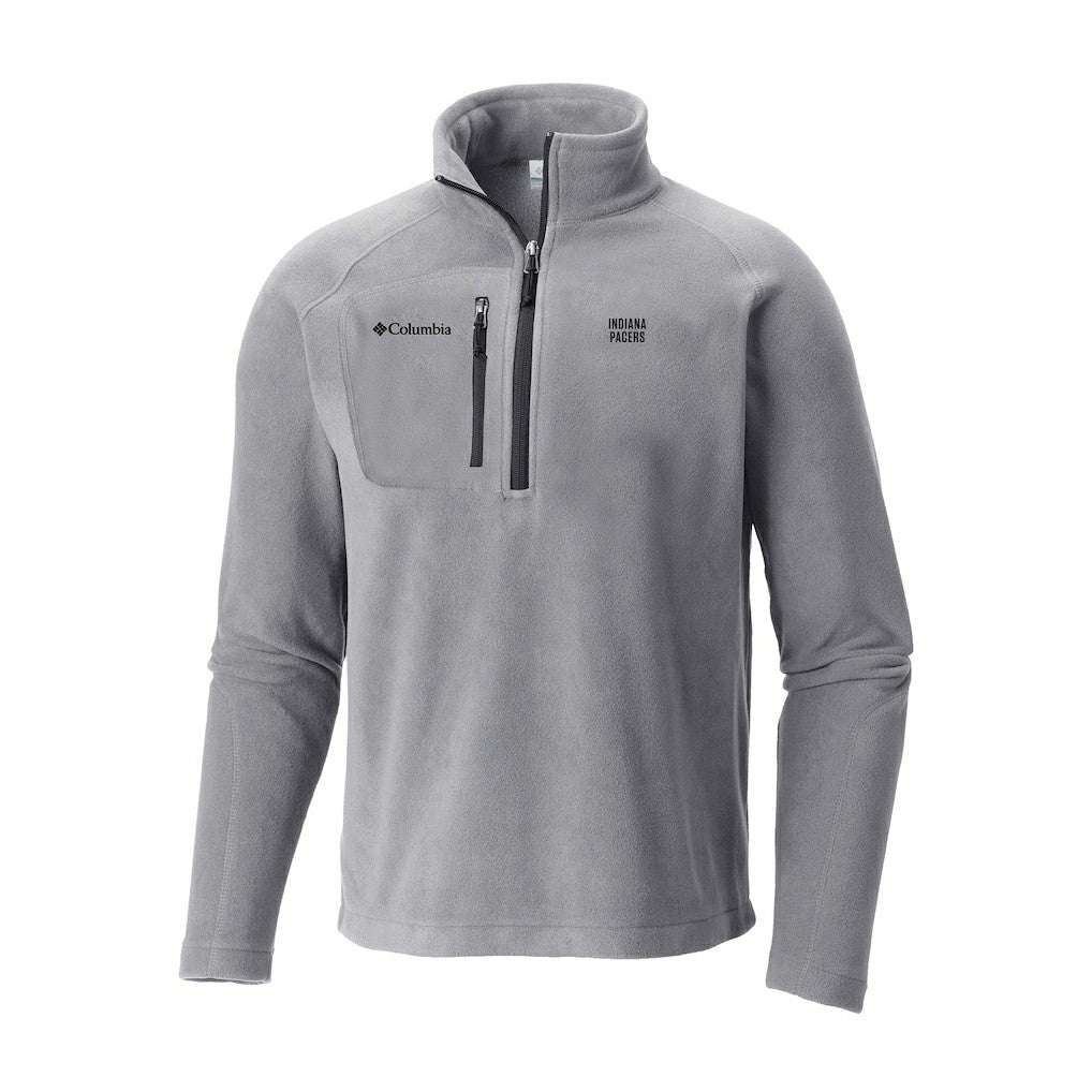 Indiana Pacers Fast Trek III Half-Zip Fleece Pullover Gray
