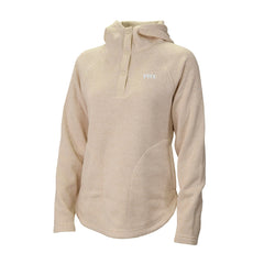 Phoenix Suns Women's Sweater Weather Quarter-Snap Hoodie Cream