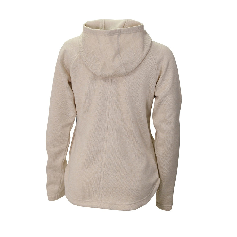 New York Knicks Women's Sweater Weather Quarter-Snap Hoodie Cream