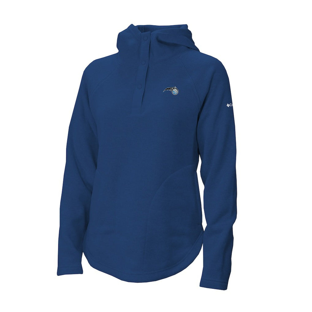 Orlando Magic Women's Sweater Weather Quarter-Snap Hoodie Blue