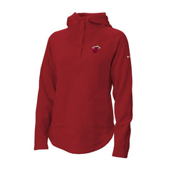Miami Heat Women's Sweater Weather Quarter-Snap Hoodie Red