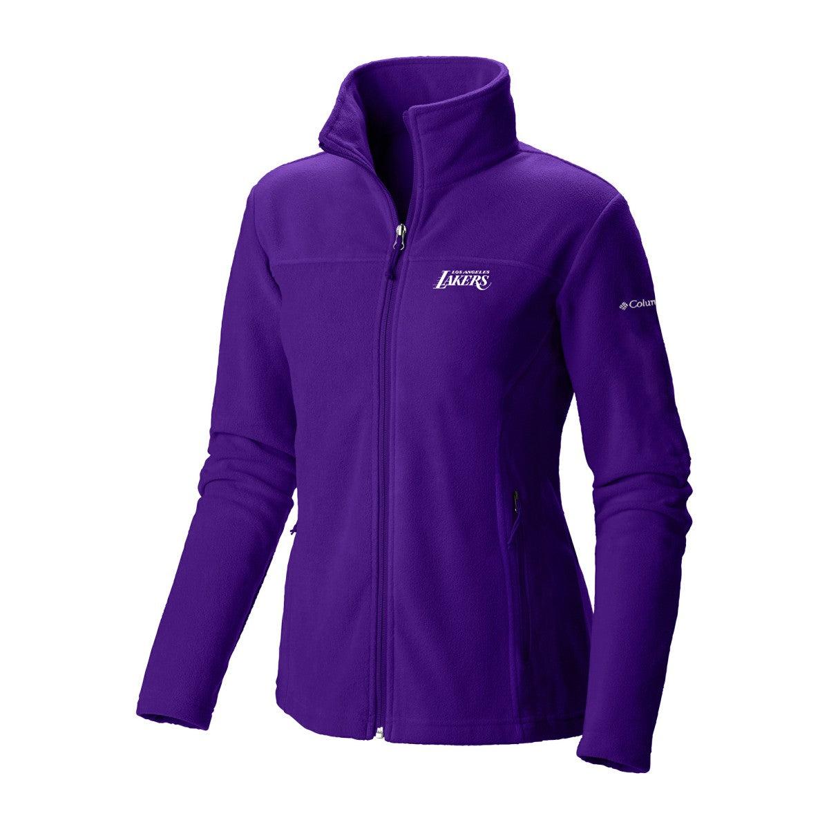Los Angeles Lakers Women's Give & Go II Fleece Full-Zip Jacket Purple