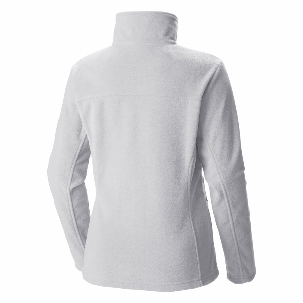 Houston Rockets Women's Give & Go II Fleece Full-Zip Jacket White