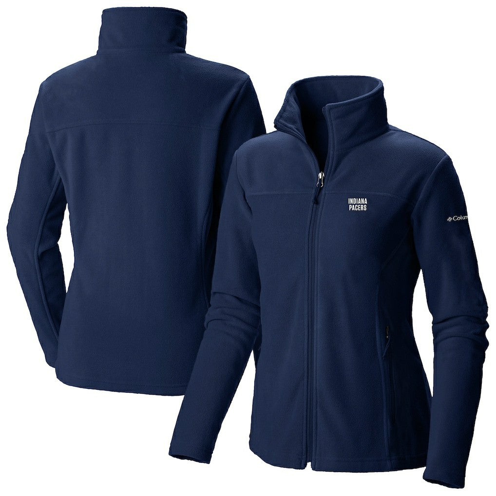 Indiana Pacers Women's Give & Go II Fleece Full-Zip Jacket Navy