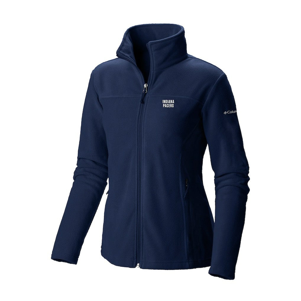Indiana Pacers Women's Give & Go II Fleece Full-Zip Jacket Navy