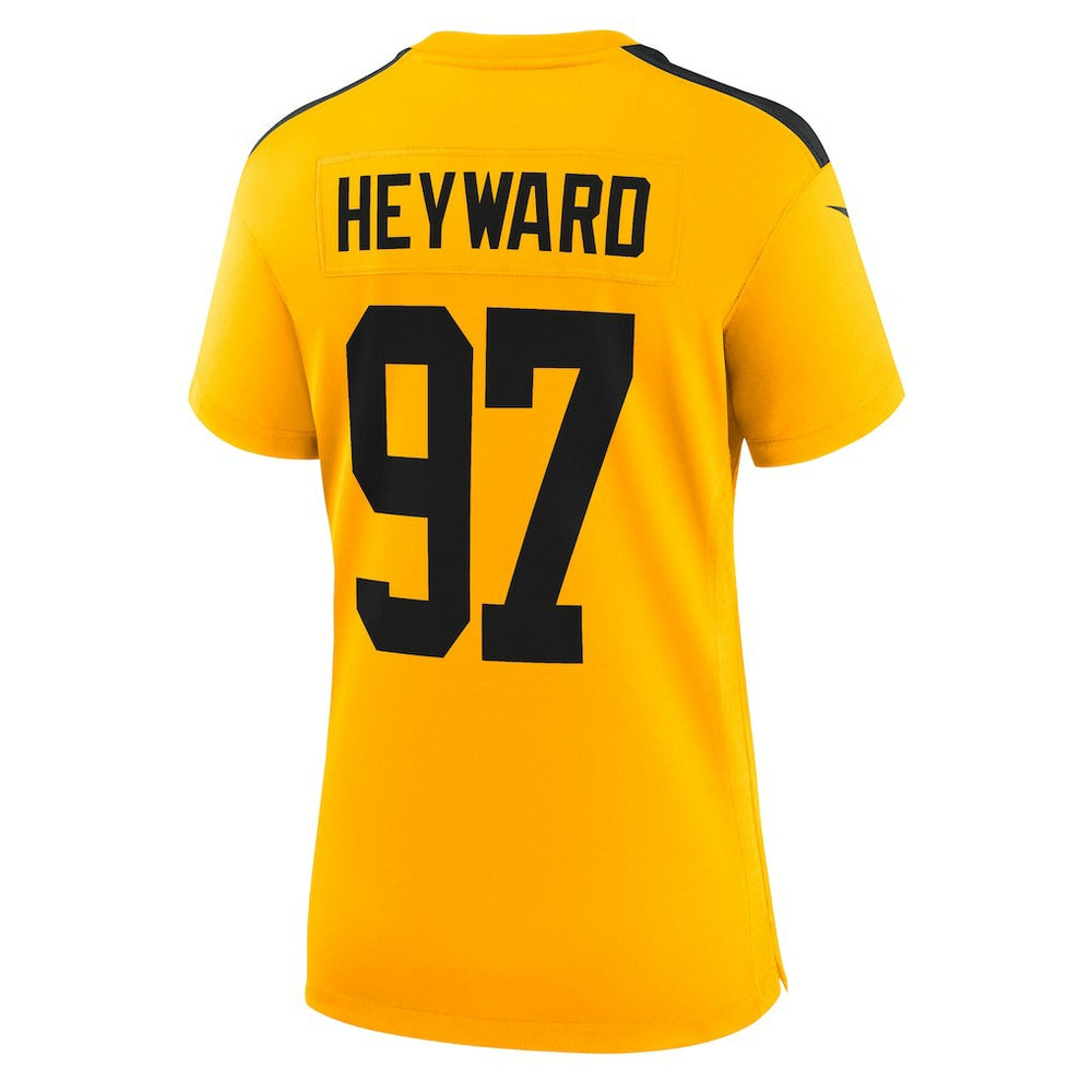Cameron Heyward Pittsburgh Steelers Women's Alternate 1933 Throwback Game Jersey Gold