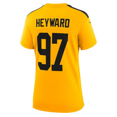 Cameron Heyward Pittsburgh Steelers Women's Alternate 1933 Throwback Game Jersey Gold