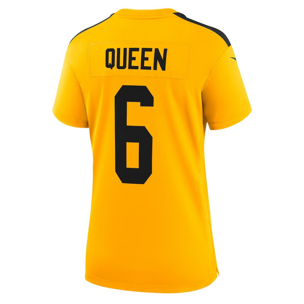 Patrick Queen Pittsburgh Steelers Women's Alternate 1933 Throwback Game Jersey Gold