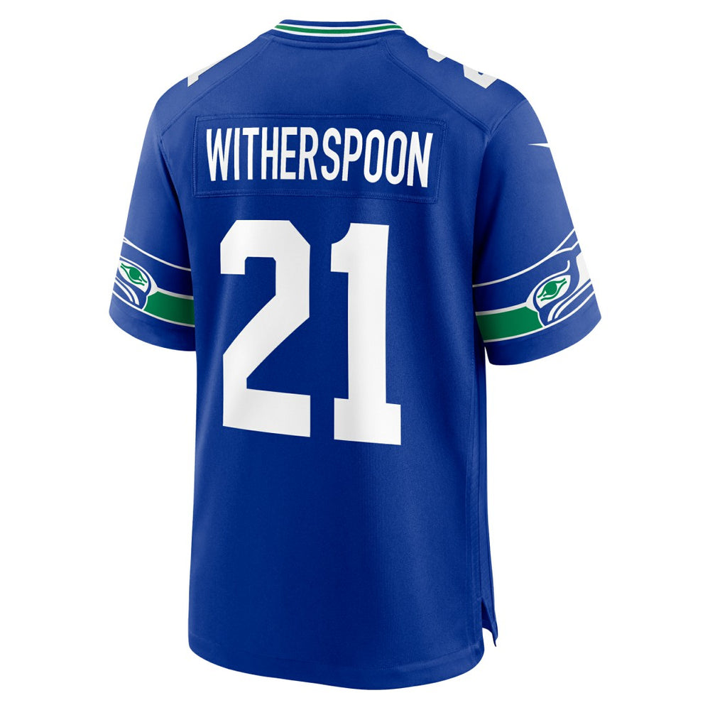 Devon Witherspoon Seattle Seahawks Alternate 50th Season Game Jersey Royal
