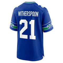 Devon Witherspoon Seattle Seahawks Alternate 50th Season Game Jersey Royal