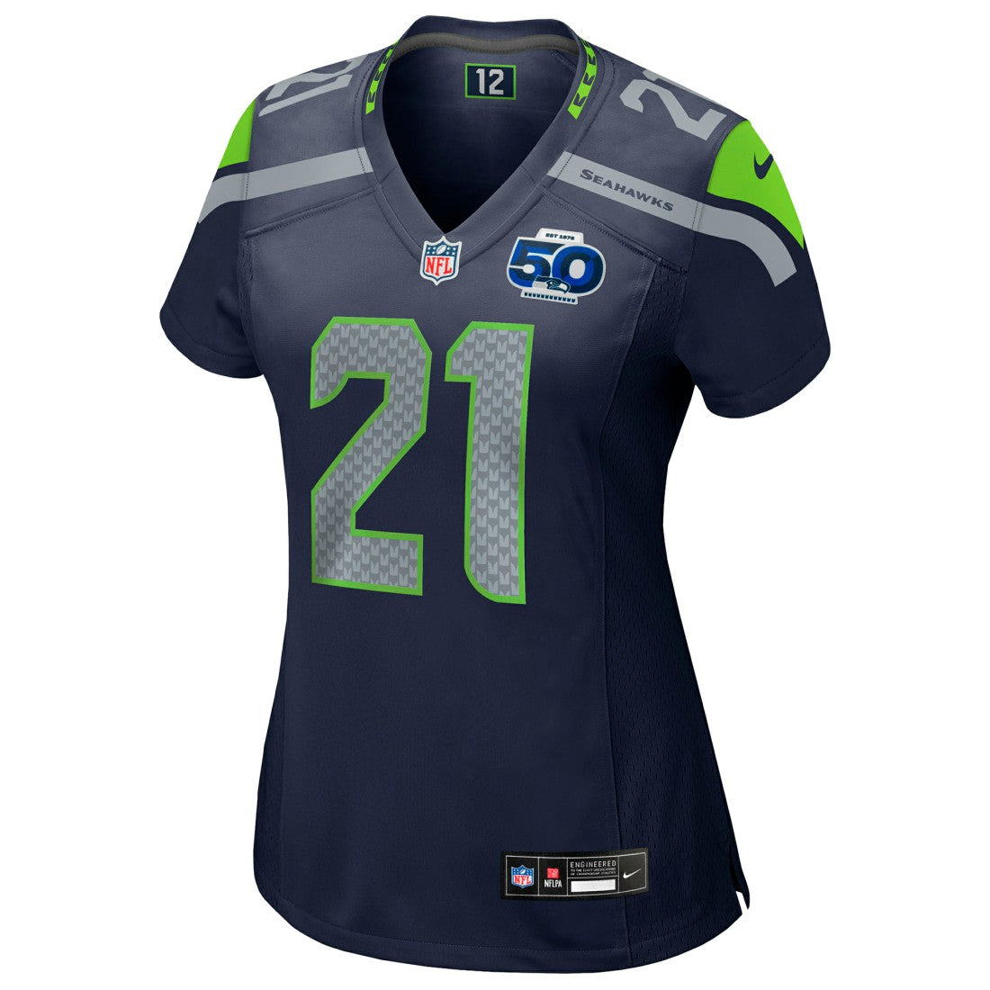 Devon Witherspoon Seattle Seahawks Women's Team 50th Season Game Jersey College Navy