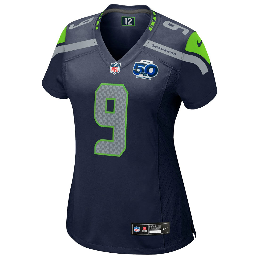 Kenneth Walker III Seattle Seahawks Women's 50th Season Game Jersey College Navy