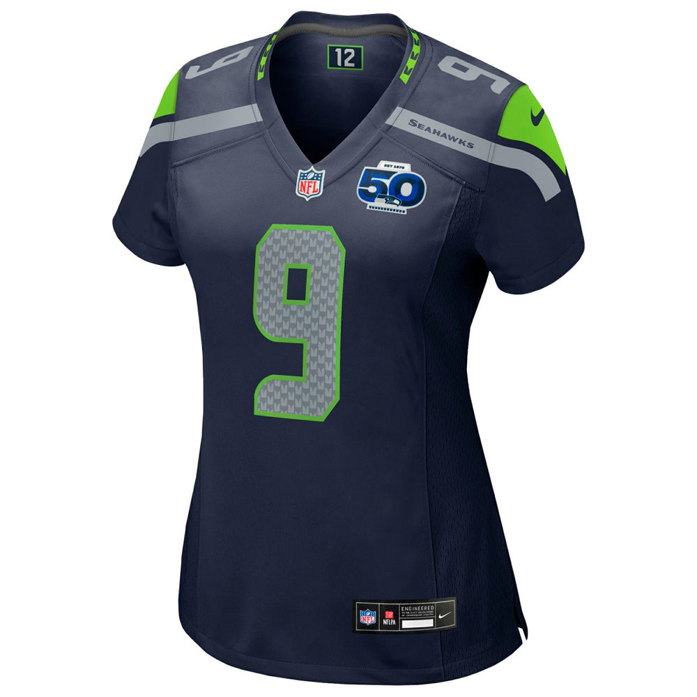 Kenneth Walker III Seattle Seahawks Women's 50th Season Game Jersey College Navy