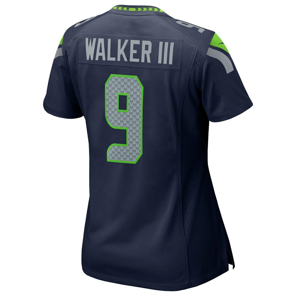 Kenneth Walker III Seattle Seahawks Women's 50th Season Game Jersey College Navy