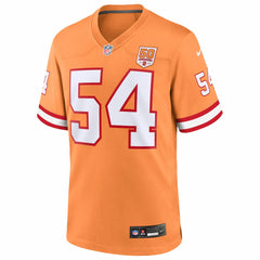 Lavonte David Tampa Bay Buccaneers 50th Season Game Jersey Creamsicle