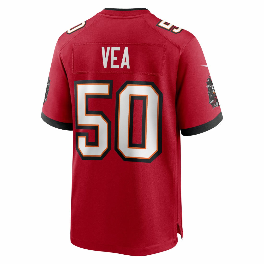 Vita Vea Tampa Bay Buccaneers 50th Season Team Game Jersey Red
