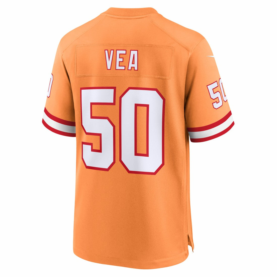 Vita Vea Tampa Bay Buccaneers 50th Season Game Jersey Creamsicle