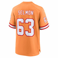 Lee Roy Selmon Tampa Bay Buccaneers 50th Season Game Jersey Creamsicle