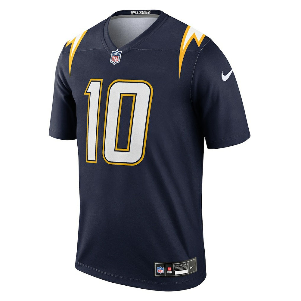 Justin Herbert Los Angeles Chargers Alternate Super Chargers Legend Player Performance Top Navy