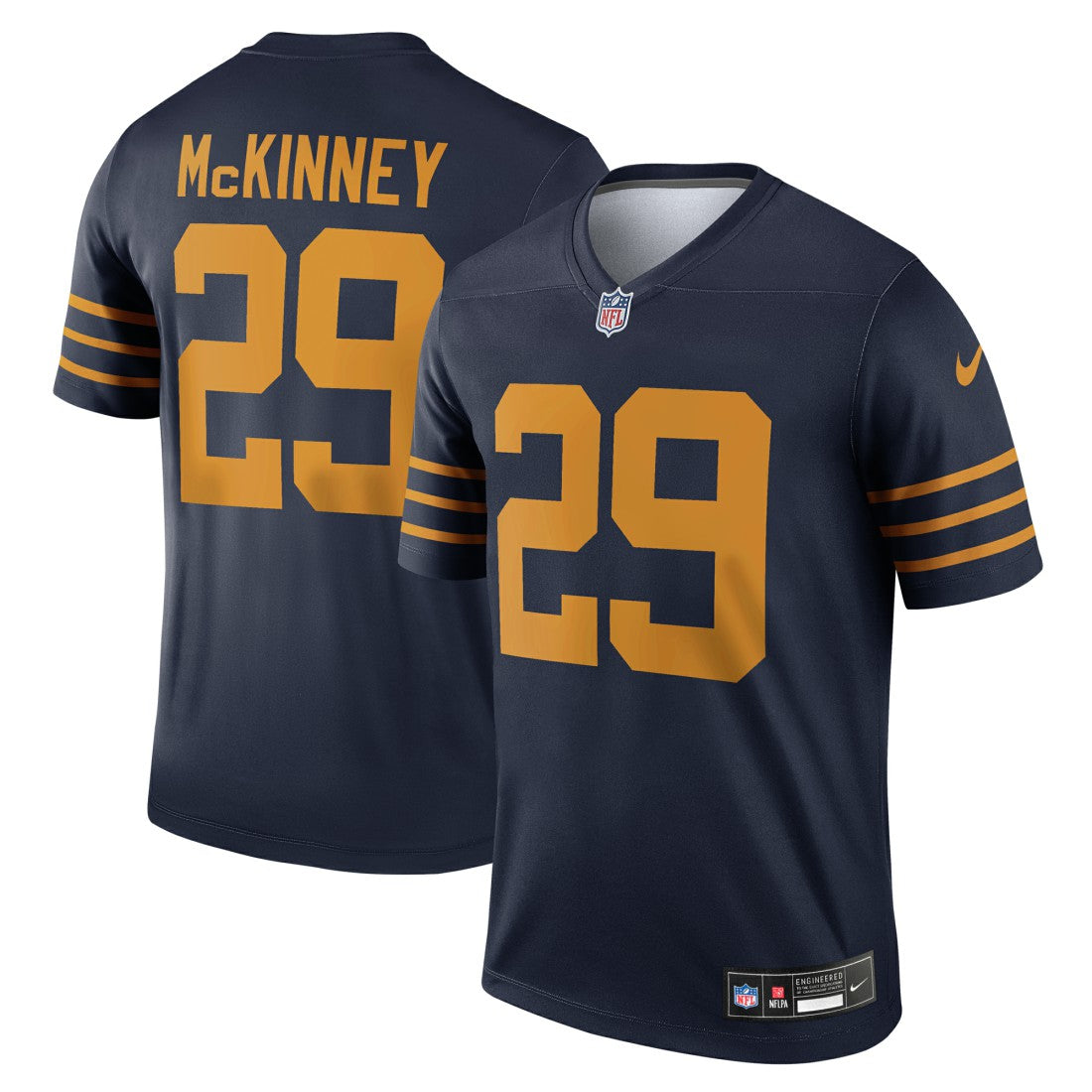 Xavier McKinney Green Bay Packers The 1923 Classic Legend Player Dri-FIT Top Navy