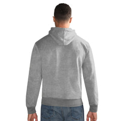 Pittsburgh Steelers Starter Vintage Pullover Hoodie Heather Gray