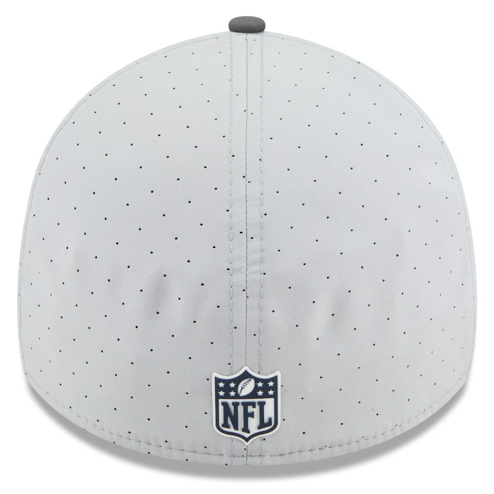 Dallas Cowboys New Era 2025 NFL Training Camp 39THIRTY Flex Hat Gray/Graphite